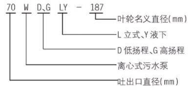 WDLY型泵系單級立式雜質(zhì)泵